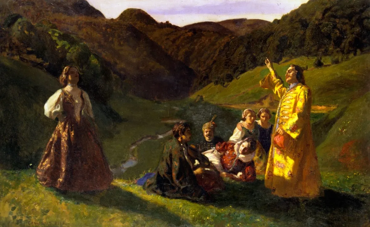 Au milieu des sommets, Béla Iványi-Grünwald, 1901