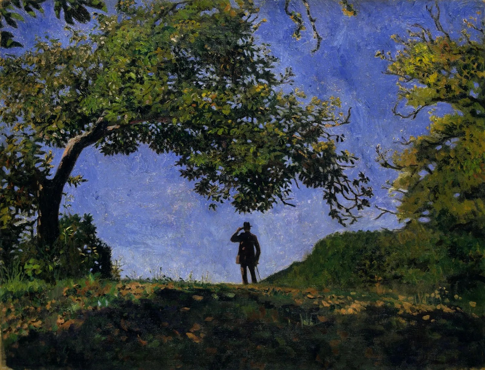 Au sommet de la colline, Károly Ferenczy, 1901