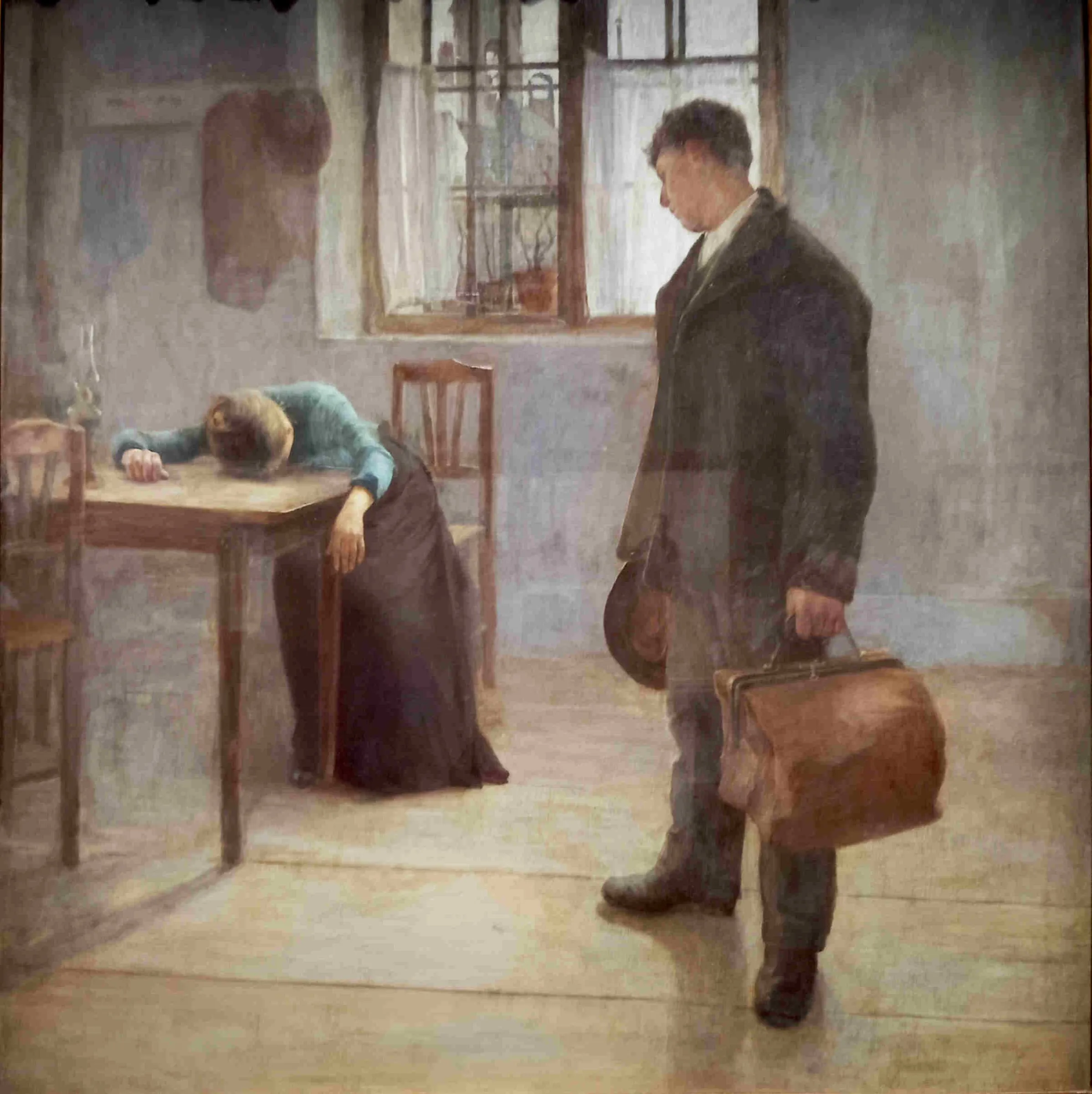 Départ, Károly Ferenczy, 1892