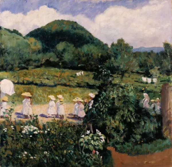 Fête de mai, Károly Ferenczy, 1906