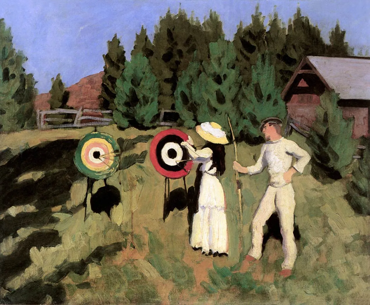 Les Archers, Károly Ferenczy, 1911